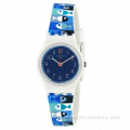 Fashion Wristband Style Silicone Quartz Watch